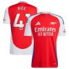 Virallinen Fanipaita Arsenal Rice 41 Kotipelipaita 2024-25 - Miesten